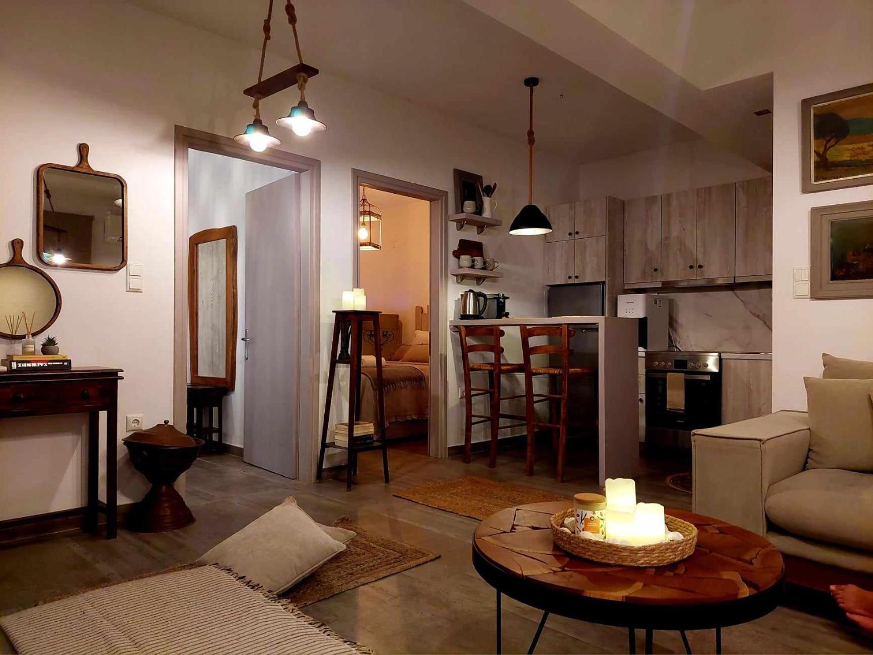 Maya Apartments, Modern And Convenient Apartments With Private Parking 斯基亚索斯镇 外观 照片
